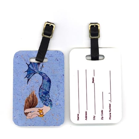 Carolines Treasures 8337BT 4 X 2.75 In. Pair Of Mermaid Luggage Tag